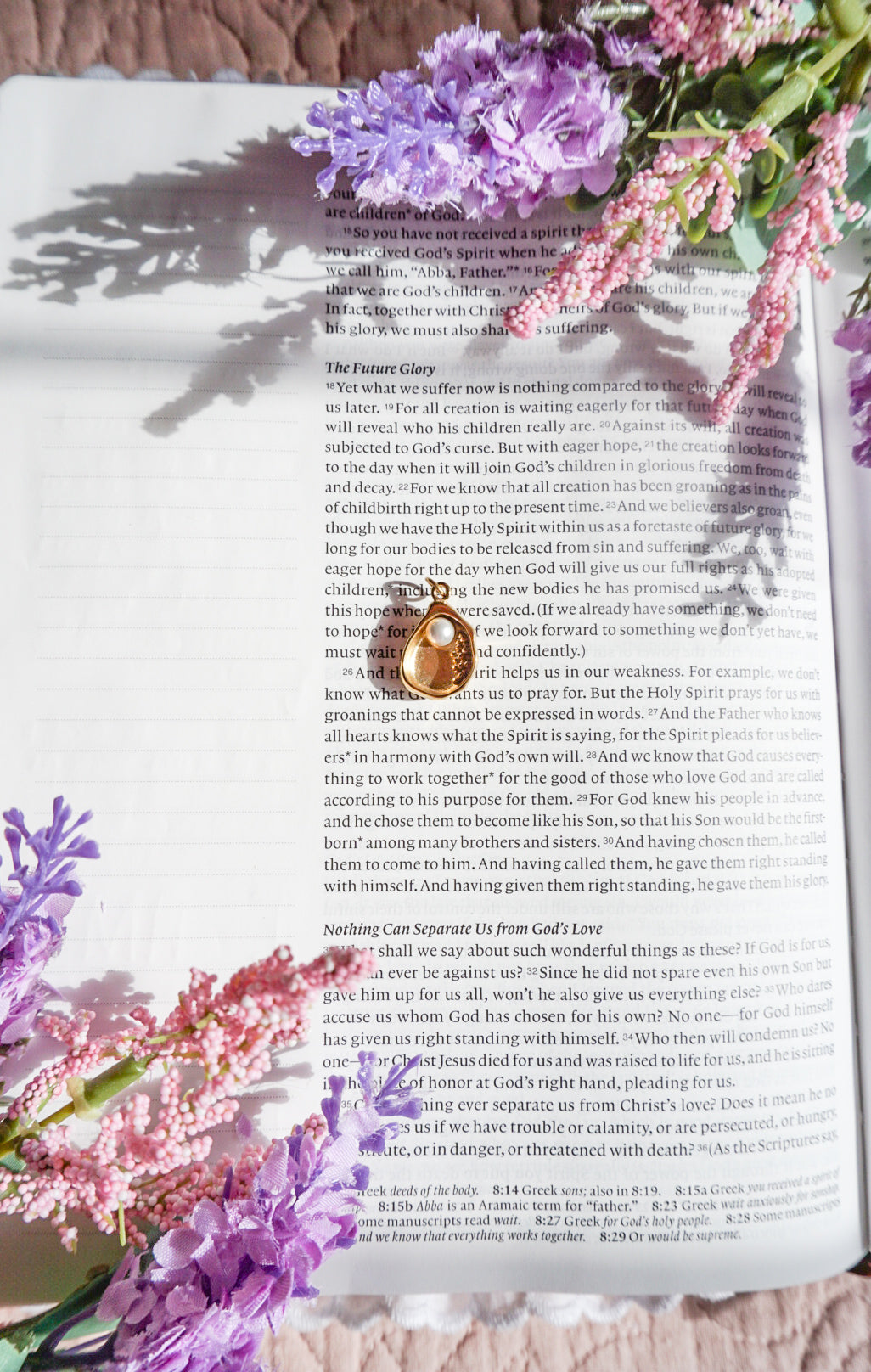 18k Gold Pvd Shell With Pearl Charm