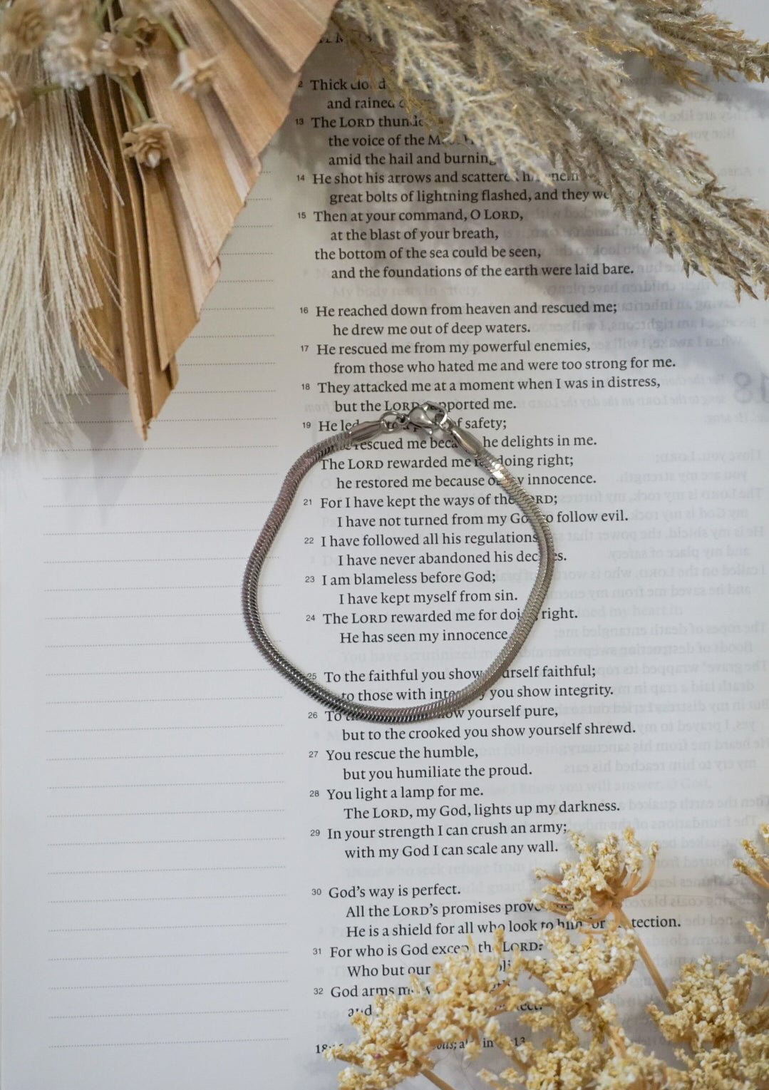 316 Stainless Steel Herringbone Bracelet